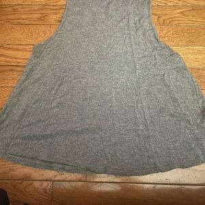 Gray Sleeveless Women's Top